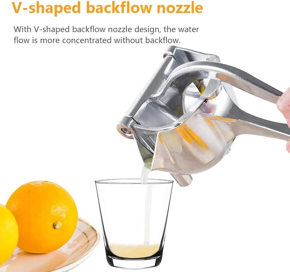 Stainless Steel Lemon Orange Clip Handheld Fruit Juicer