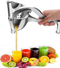Stainless Steel Lemon Orange Clip Handheld Fruit Juicer