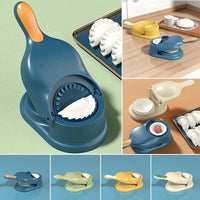 2-in-1 Manual Dumpling Maker & Dough Press Machine